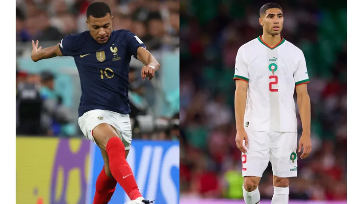 Francia y Marruecos buscan llegar a la final de Qatar 2022.