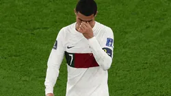 Cristiano Ronaldo sufre la eliminación en Qatar