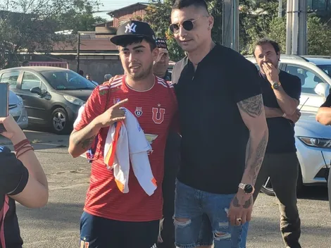 A lo rockstar: Campos Compadre reparte cariño a los hinchas de la U en La Pintana