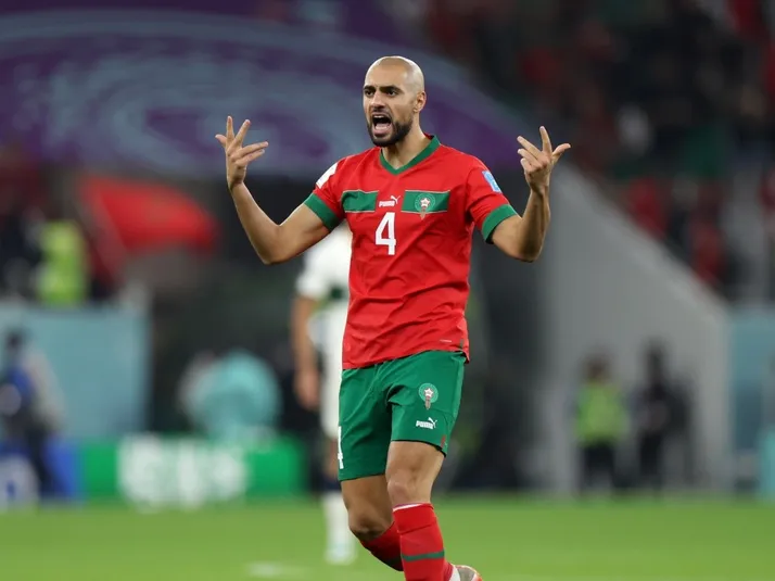 Amrabat: Una de las figuras de Marruecos en Qatar 2022