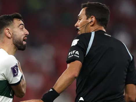 Fernandes estalla en contra del arbitraje argentino en el Mundial