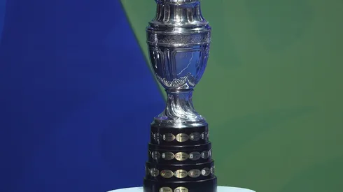 El trofeo de la Copa América