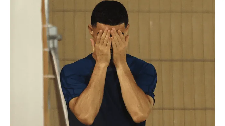 Cristiano Ronaldo no lo pasa bien