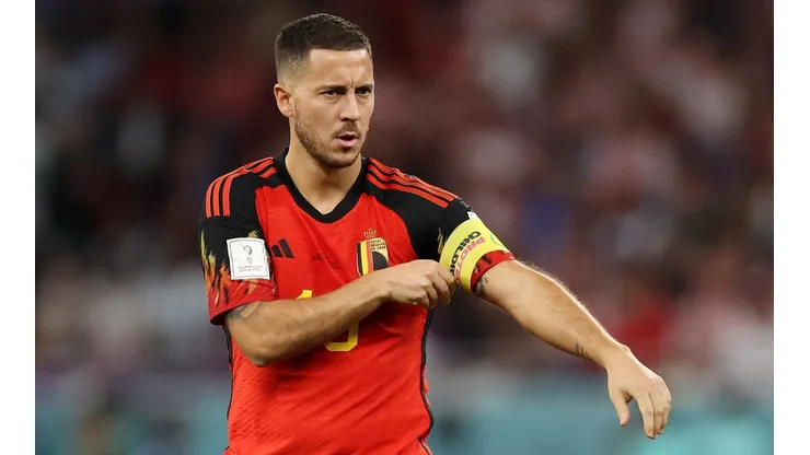 Eden Hazard renunció a la Selección de Bélgica.