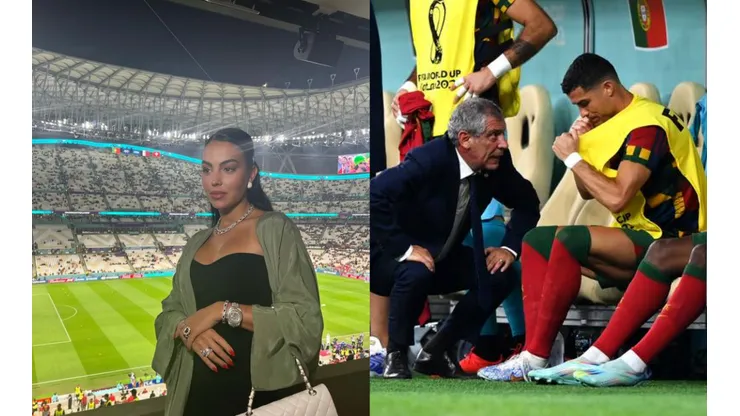 Georgina expresa su disconformidad por la suplencia de Cristiano