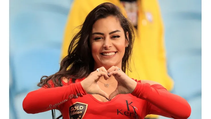 Larissa Riquelme fue uno de los emblemas de Sudáfrica 2010.