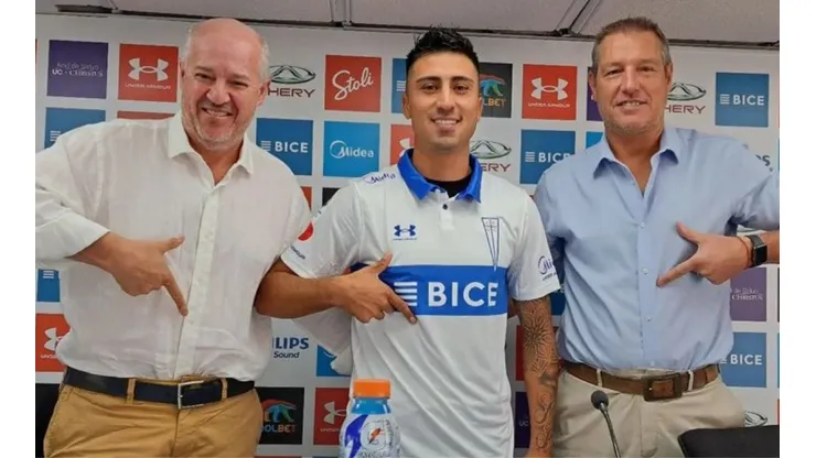 Byron Nieto es el nuevo refuerzo de la UC para el 2023