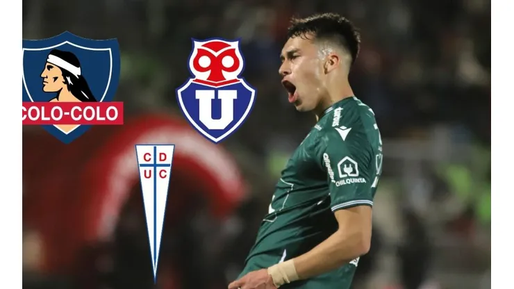 Los 3 grandes se pelean a crack de Santiago Wanderers.