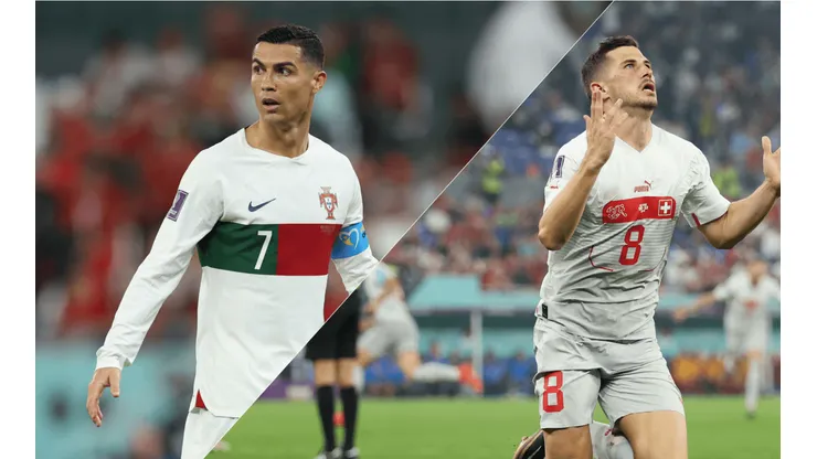 Portugal vs Suiza en el último partido de los octavos de Qatar 2022.