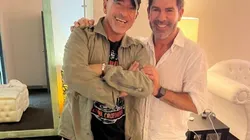¡Tremendo crack! Marcelo Salas demuestra sus dotes artísticos y canta con Eros Ramazzotti