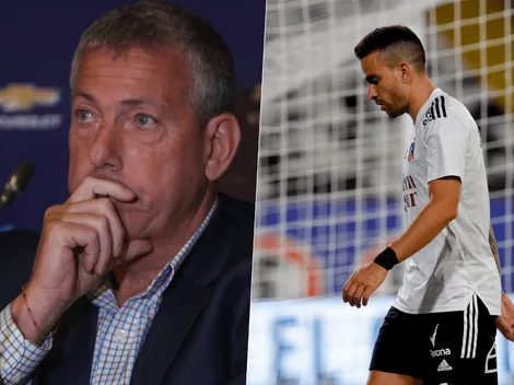 Carlos Heller está preocupado por la llegada de Zaldivia desde Colo Colo a la U