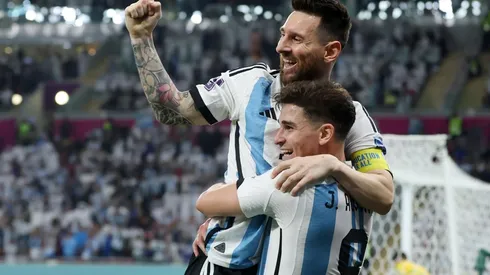 Lionel Messi y Julián Álvarez fueron los autores de los goles contra Australia