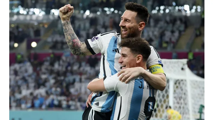 Lionel Messi y Julián Álvarez fueron los autores de los goles contra Australia