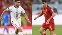 Marruecos y España luchan por no quedar eliminados en octavos de final.