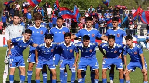 Los cuatro mosqueteros que iban a jugar la final por Universidad de Chile del torneo de proyección y no lo harán