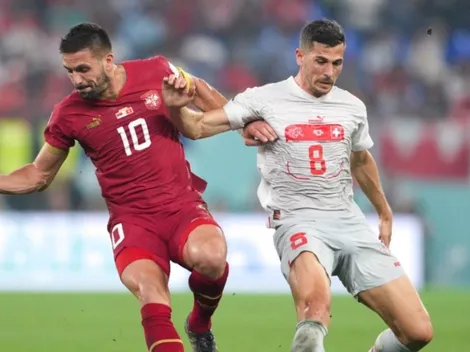 Suiza consigue el último boleto a los octavos de final al derrotar a Serbia