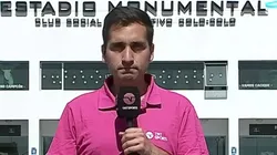 El reportero entregó el jugador que está en carpeta de los albos