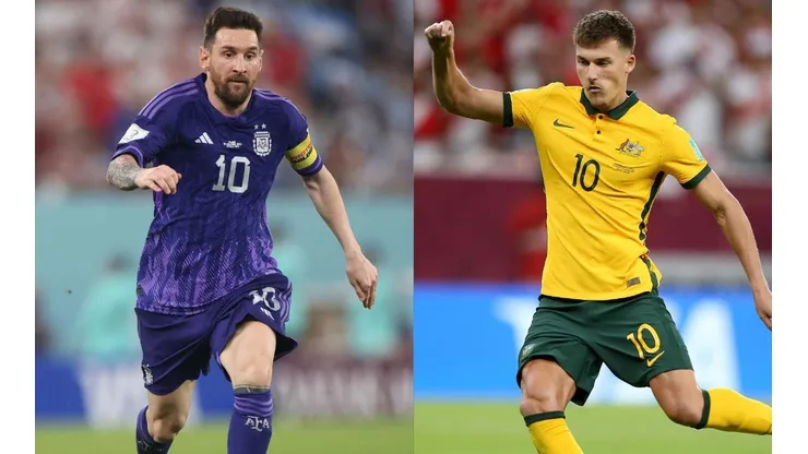 Argentina y Australia disputan una de las llaves de octavos de final.