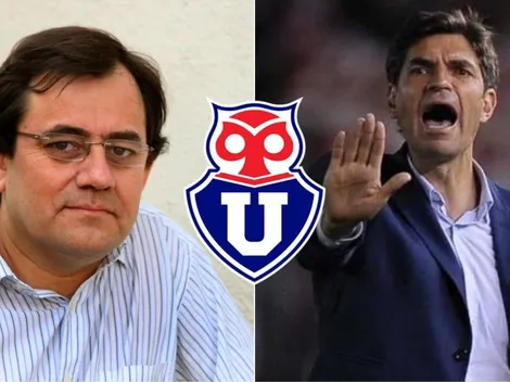 Díaz alaba la labor de la U en contratar a Pellegrino como DT