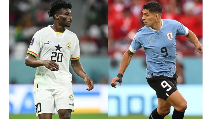 Uruguay enfrenta a Ghana por la tercera fecha del Grupo H.
