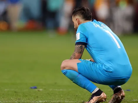 Hinchas de la U festinan con Galíndez y la eliminación de Ecuador en Qatar