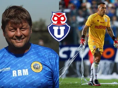 Rojas defiende con todo la llegada de Cerda a la U