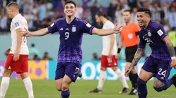 Argentina venció por 2-0 a Polonia y se clasificó como líder