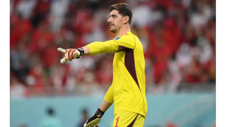 El portero del Real Madrid negó la polémica en Bélgica