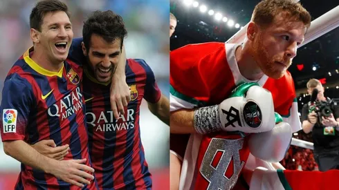 El ex compañero de Messi en Barcelona también se fue con todo en contra del boxeador mexicano