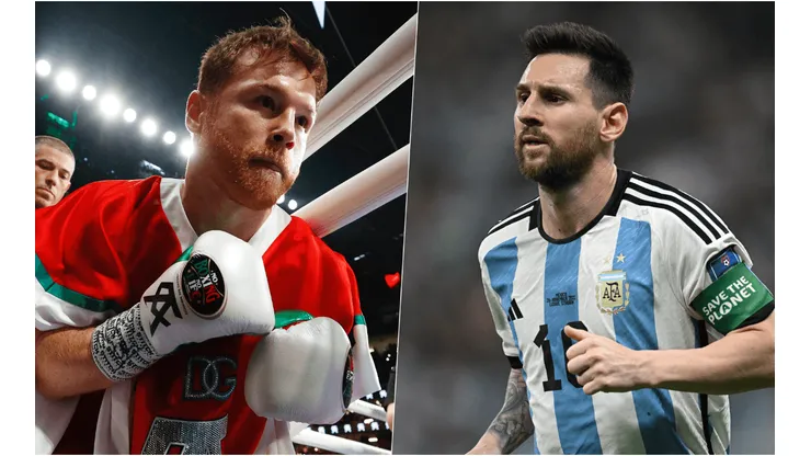 Canelo Álvarez no quiere nada con Messi y le ofreció combos.