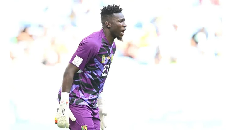 André Onana se quedó sin jugar el partido de Camerún con Serbia por indisciplina