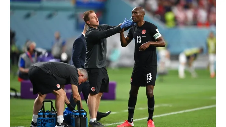 Hutchinson dio una de las imágenes más curiosas del mundial