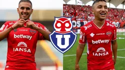 Federico Mateos y Nicolás Guerra muy cerca de Universidad de Chile