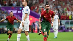 Bruno Fernandes fue figura en el triunfo de Portugal