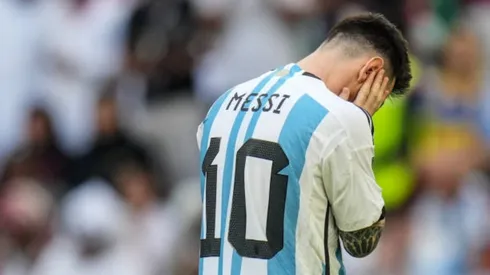 La albiceleste cerca de quedar eliminada de Qatar 2022