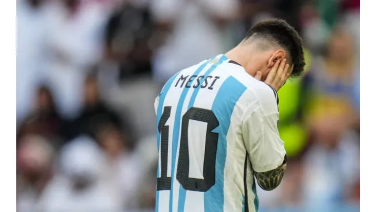 La albiceleste cerca de quedar eliminada de Qatar 2022