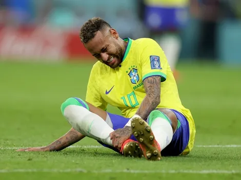 La brutal imagen de la lesión de Neymar