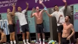 Los jugadores argentinos están de fiesta