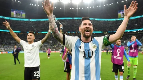 La "Messimanía" que se vive en Qatar durante el triunfo de Argentina frente a México en Lusail