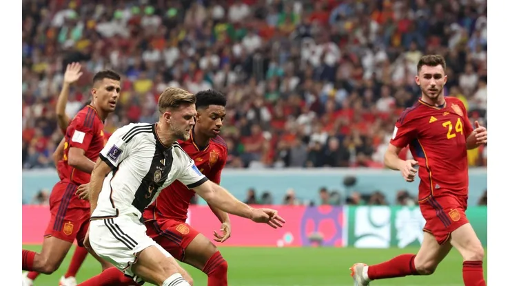 España y Alemania igualaron por el Grupo E
