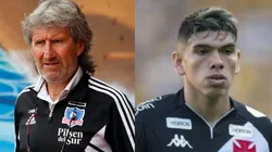 Los hinchas colocolinos se ilusionaban con ver a Palacios con la camiseta alba.