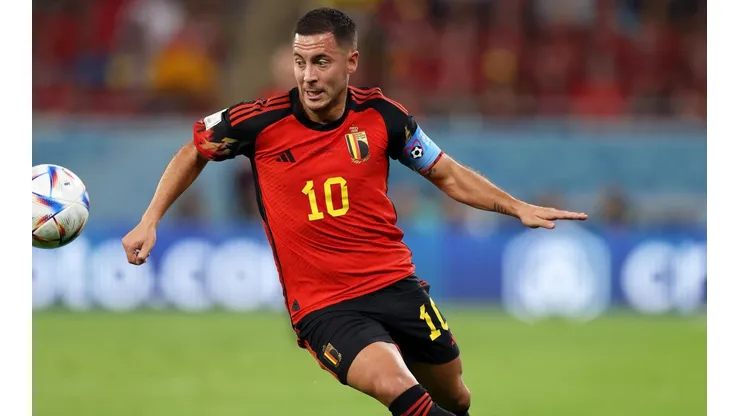 Eden Hazard es el capitán de Bélgica