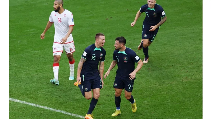 Australia se queda con la victoria con el gol de Duke ante Túnez
