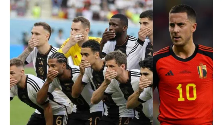 Hazard se refirió a la protesta de Alemania