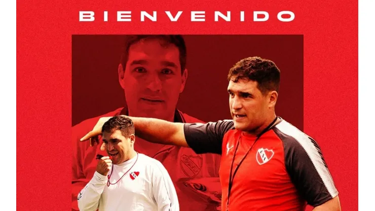 Stillitano fue oficializado como DT de Independiente.