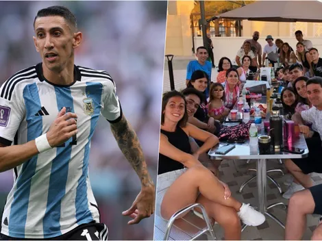 La Banda del Fideo apoya a Di María tras la horas más tristes de Argentina en Qatar