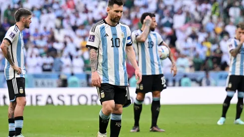 Argentina viene de perder contra Arabia Saudita