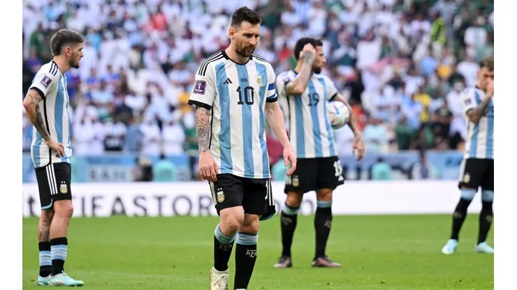 Argentina viene de perder contra Arabia Saudita