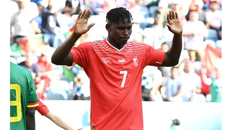 La llamativa reacción de Breel Embolo luego de marcar contra Camerún