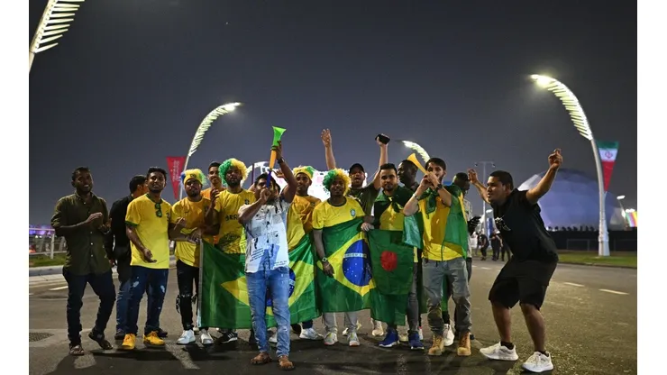 La torcida de Brasil se armó un festín a costa de Argentina en Qatar.